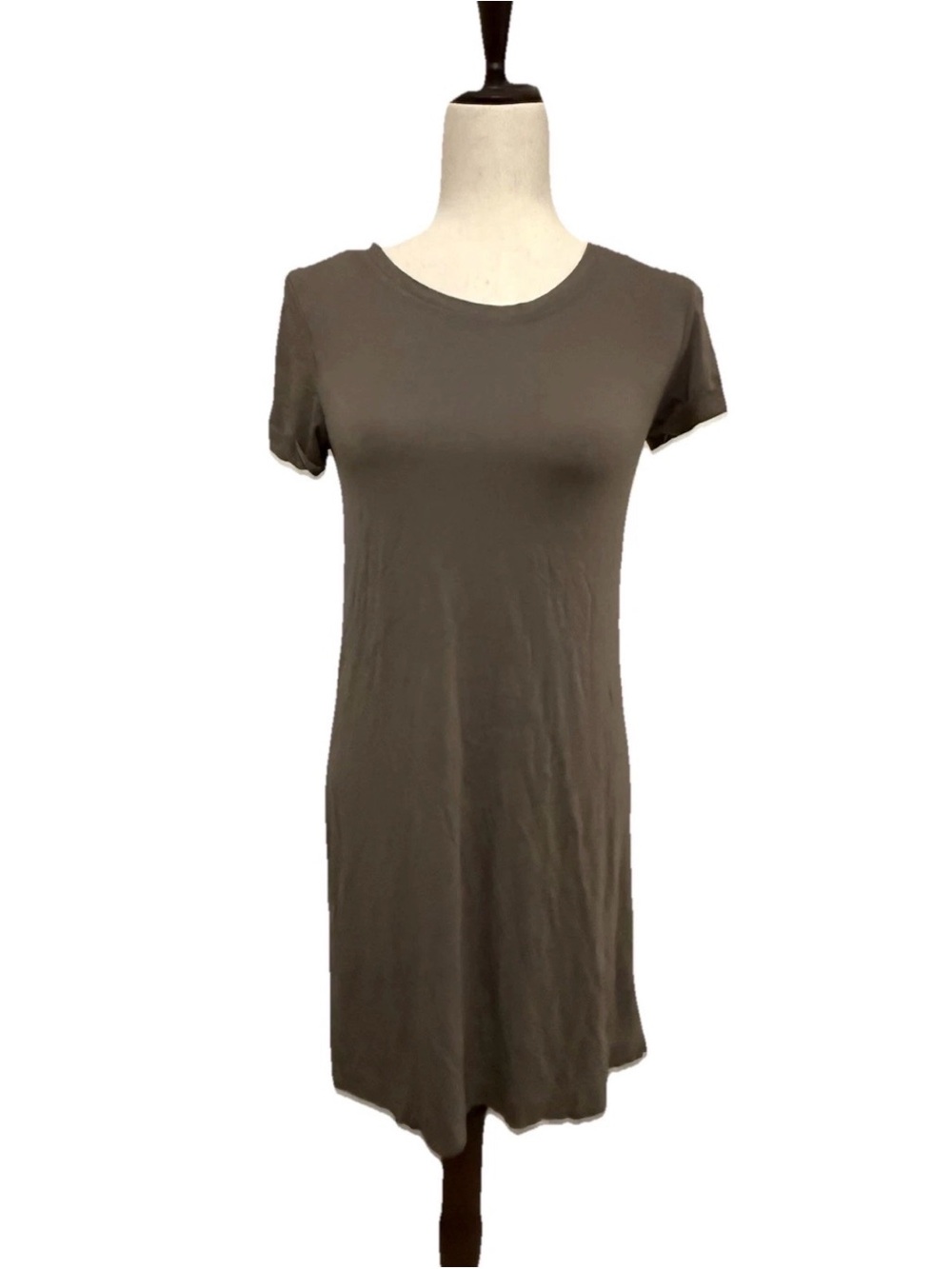 C&C California T shirt dress taupe size S